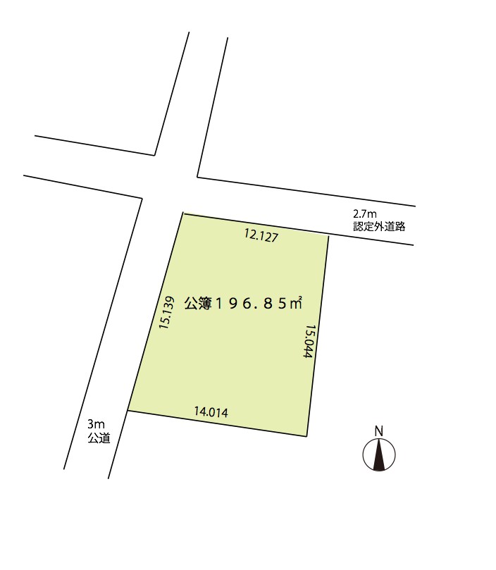 渋川町L＆Dプレイス全体区画図